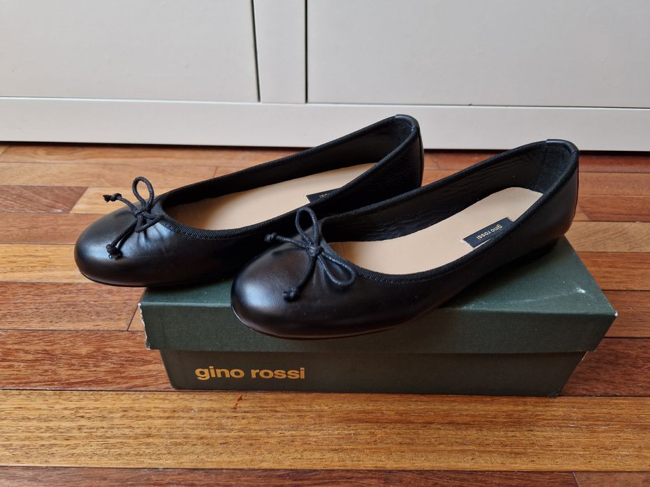 Skórzane baleriny Gino Rossi r.38