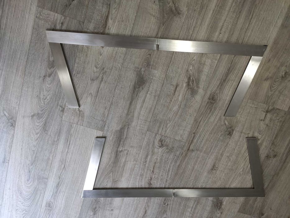 Obniżka ceny! Dizajnerski duży stolik  ze szklanym blatem