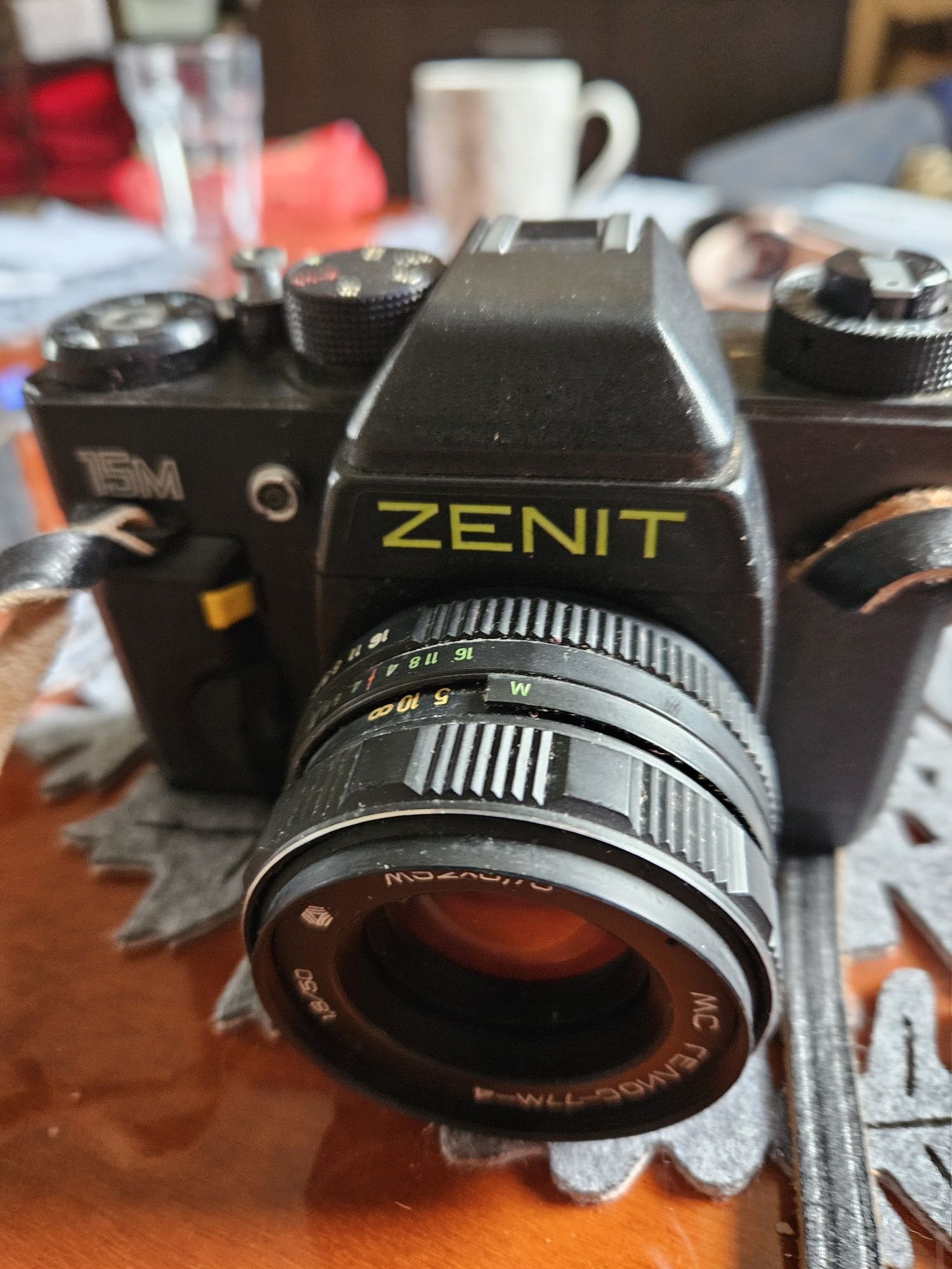 Zenit 15m + Helios 77M uszkodzony