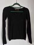 Czarny sweter Zara basic