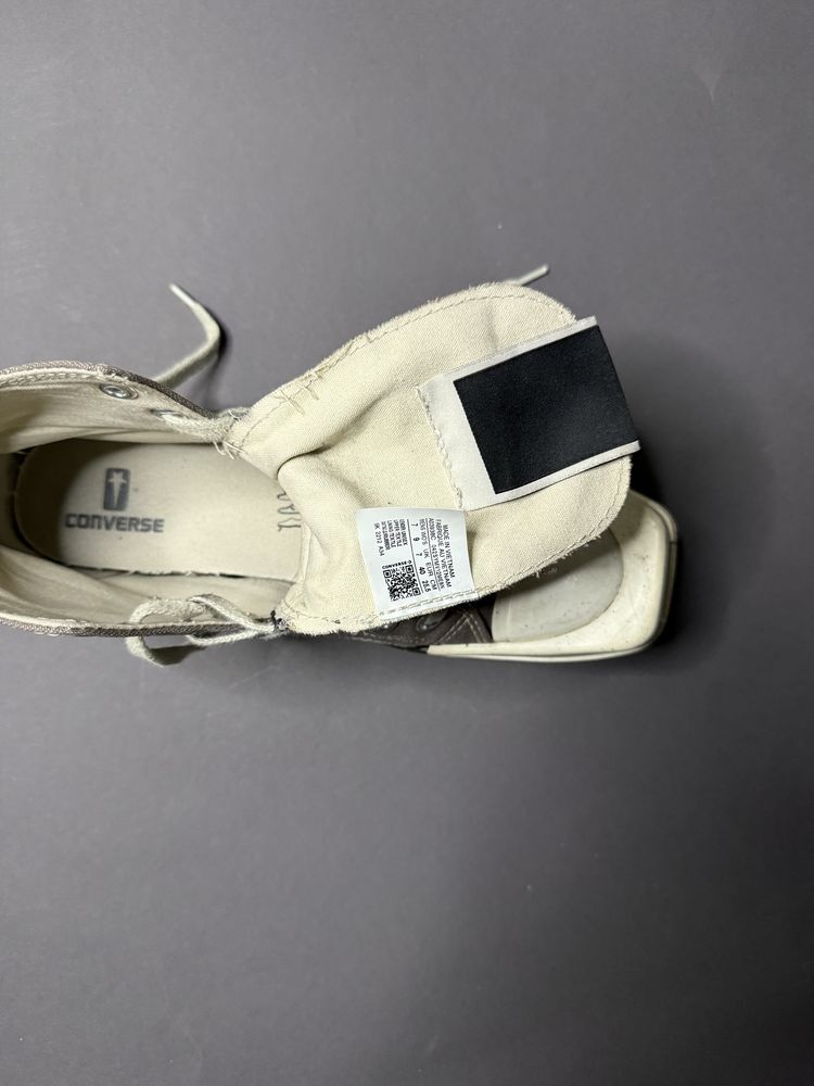 Rick Owens DRKSHDW x Converse turbodrk