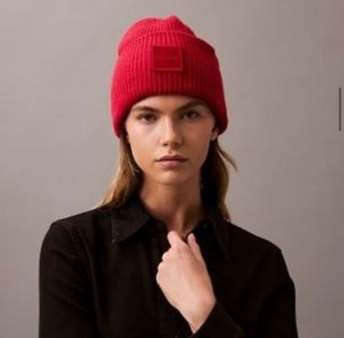 Calvin Klein оригінал шапка шарф набір
