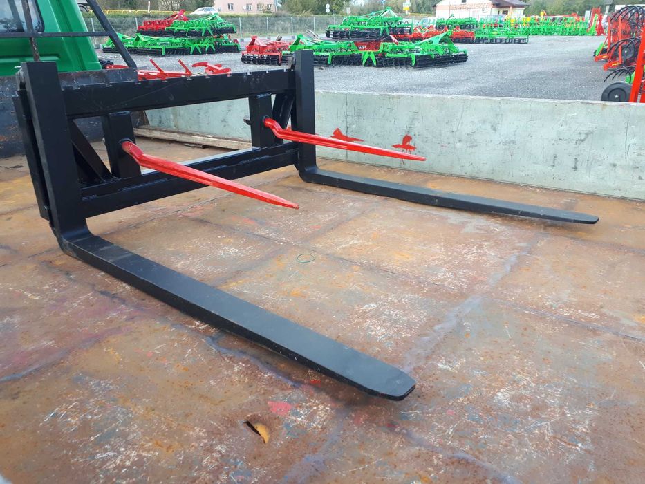 Widły do palet widlak 120cm mocowanie na euroramkę tłok dostawa