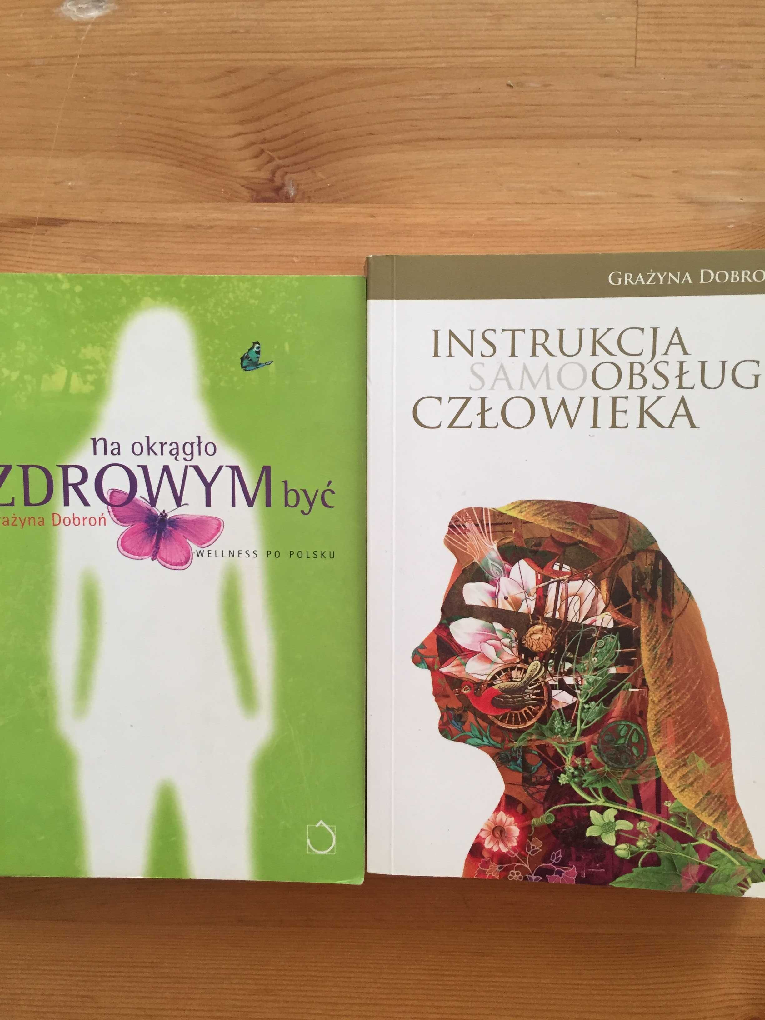 Książki o zdrowiu Grażyny Dobroń
