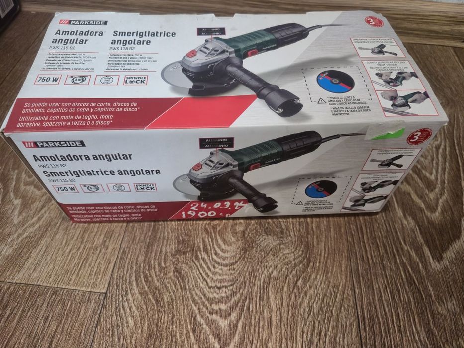 Продам нову болгарку Parkside  PWS 115 B2