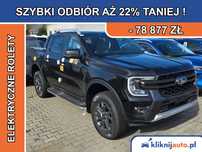 Ford Ranger | Wildtrak | Podwójna Kabina | 3.0 Diesel 240 KM | 4x4