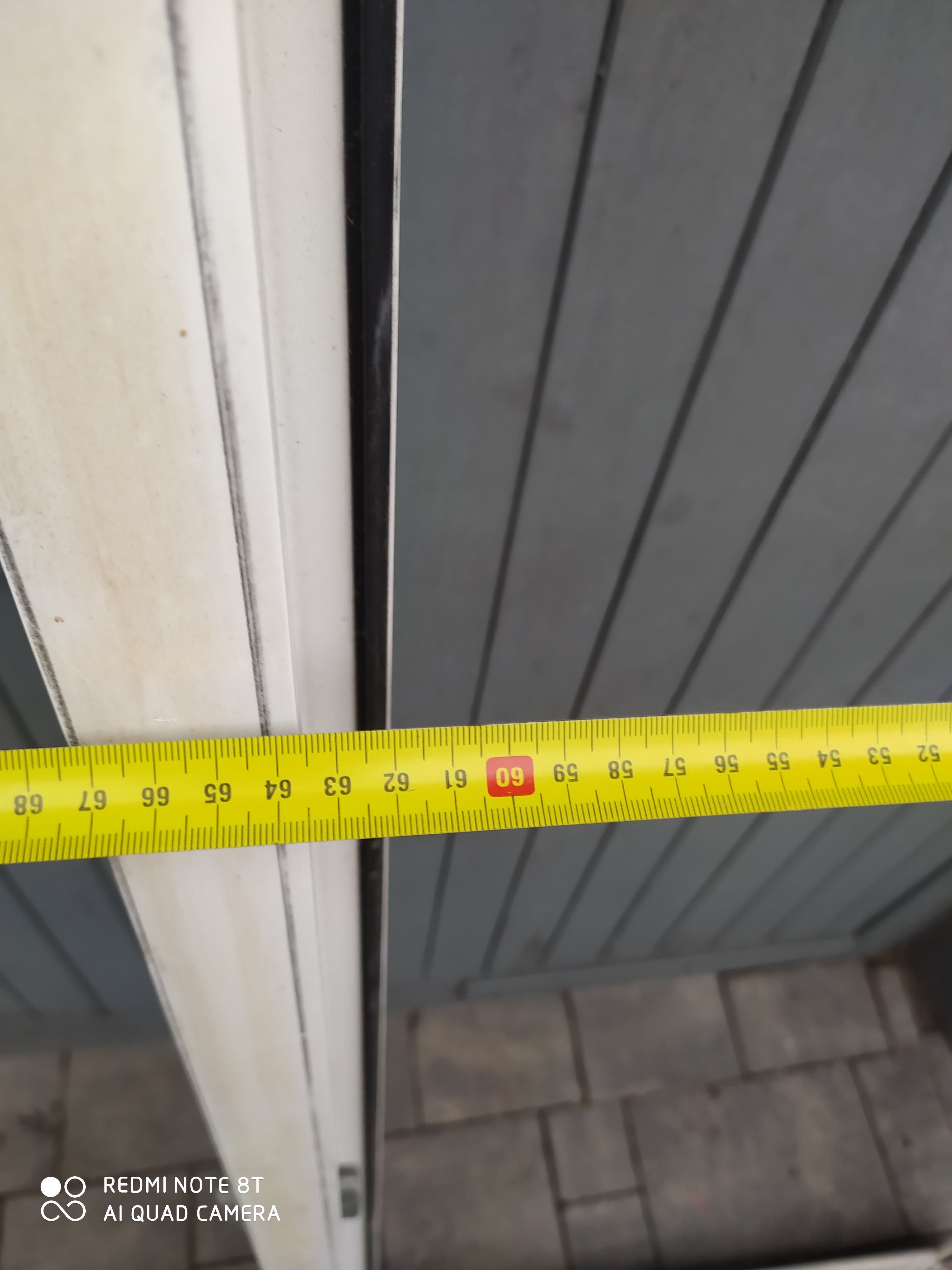Okno trzyskrzydłowe pcv duże 210x180