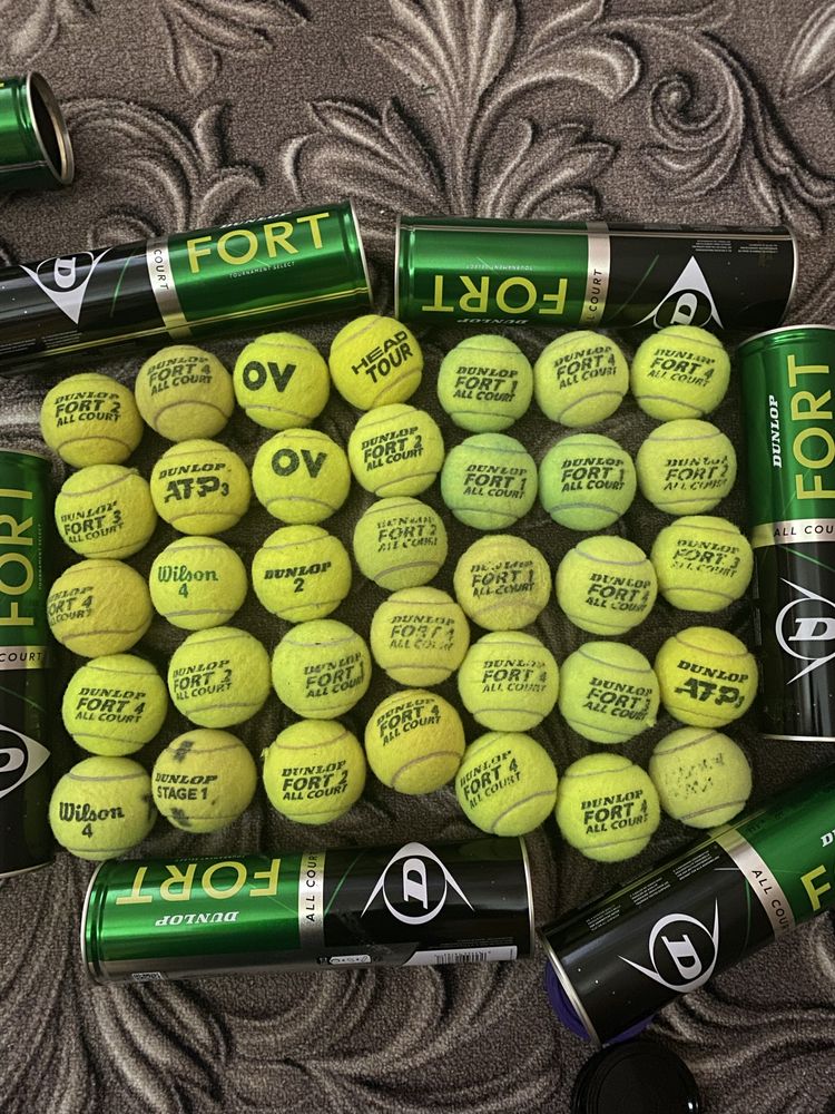 Мячі для великого тенісу.