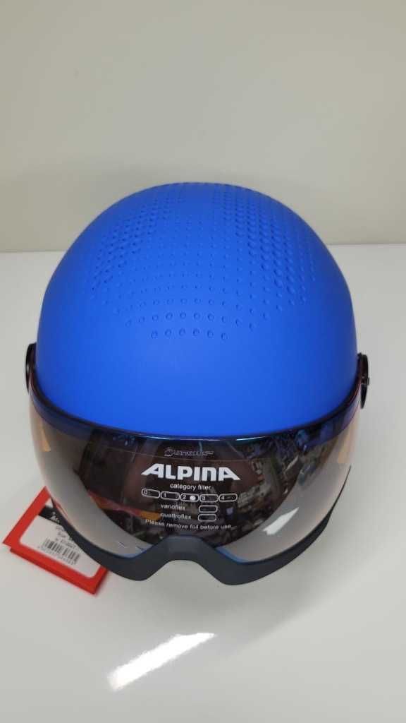 Kask narciarski ALPINA ZUPO VISOR Q-LITE 54-58cm