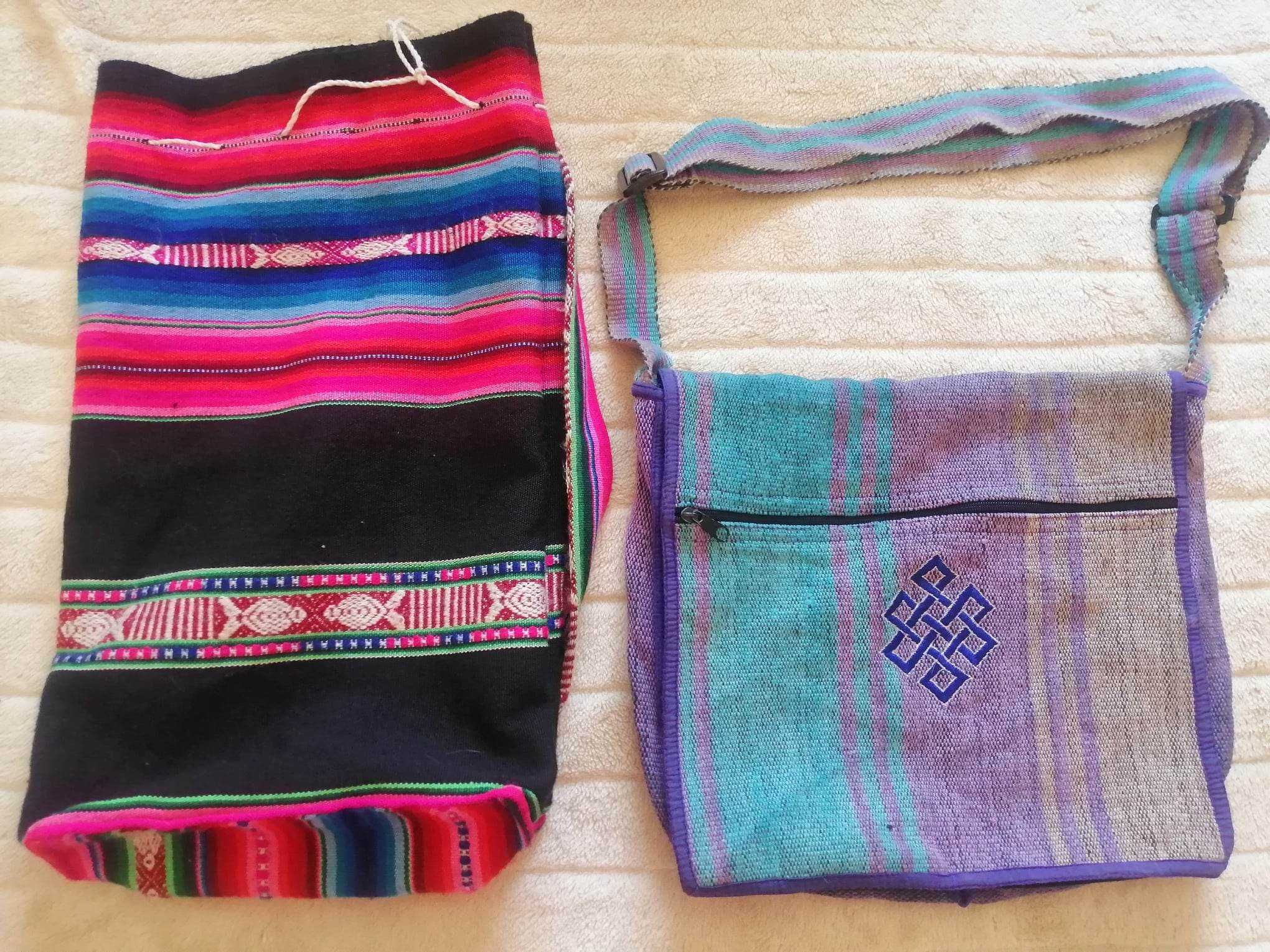 Bolsas Sacos de Ombro India Nepal / India Nepal shoulder bags