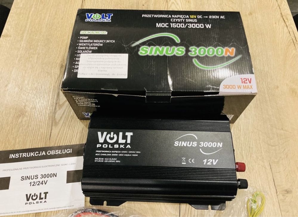 Invertor Volt Sinus 3000 ватт / 24 v / інвертор чистий синус