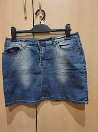 Spódnica krótka uciągliwy dżins