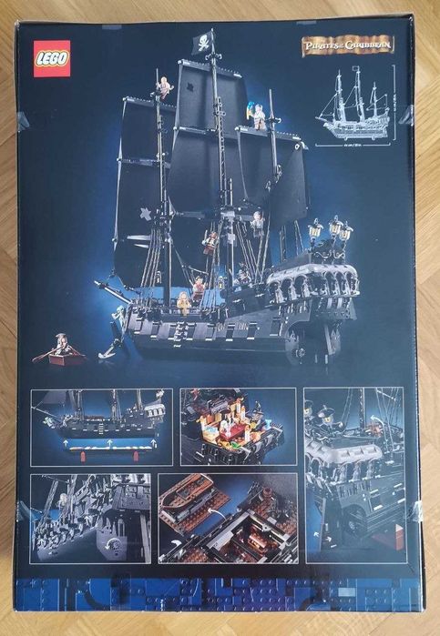 Набор LEGO ICONS 10365 Captain Jack Sparrow's Pirate Ship. Конструктор