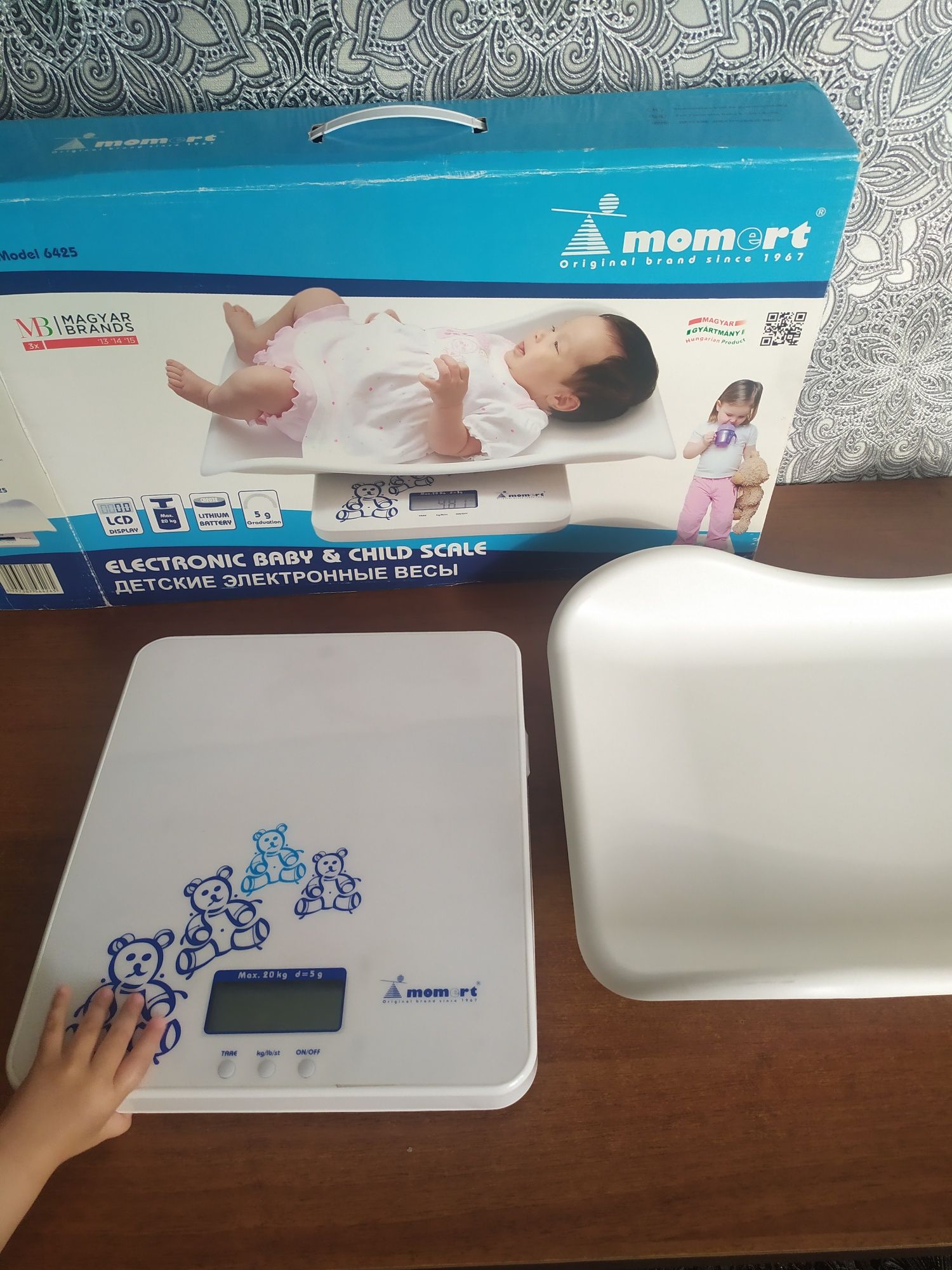 Весы электронные для малышей