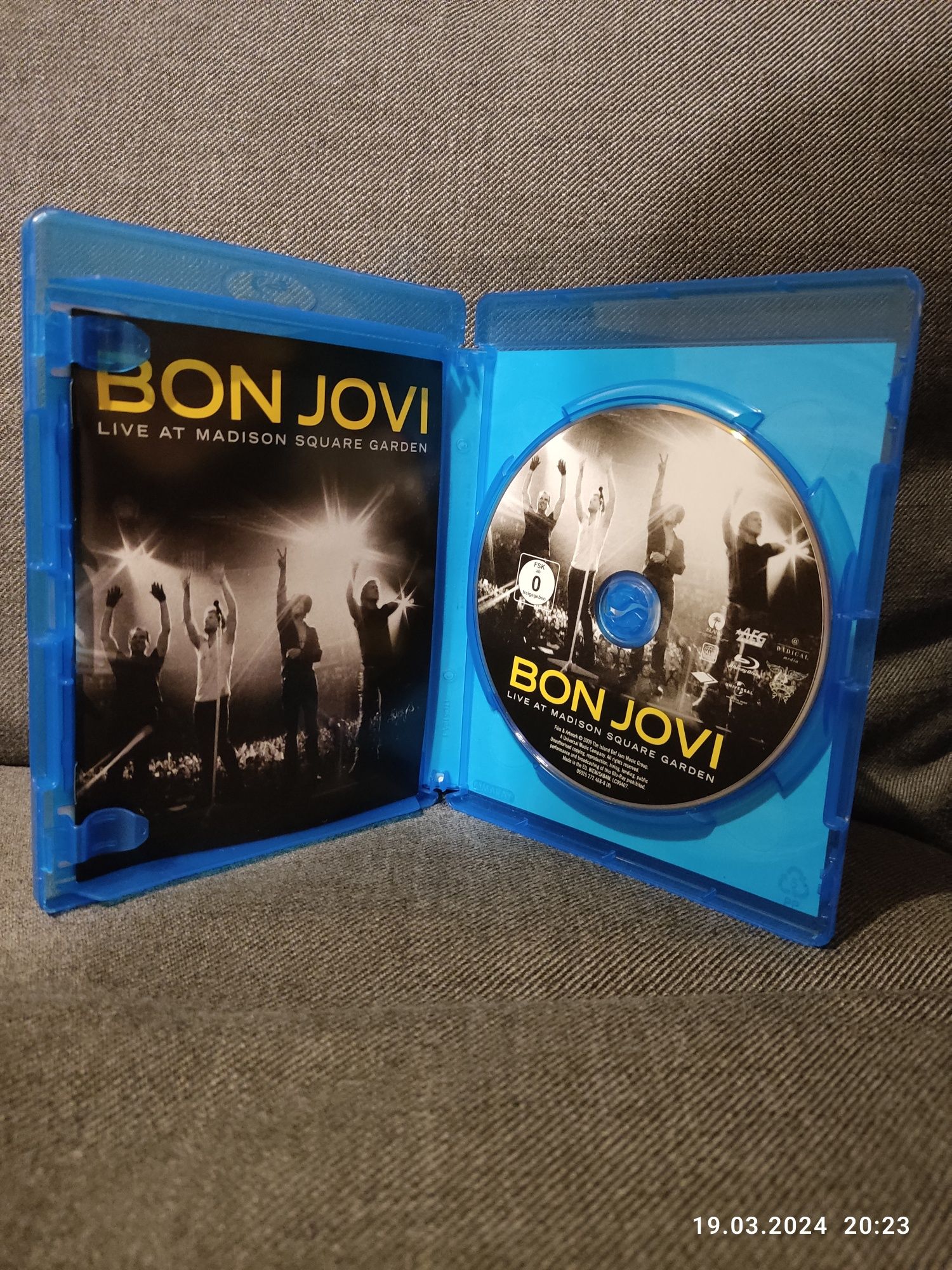 Bon Jovi Live At Madison Square Garden Blu ray koncert