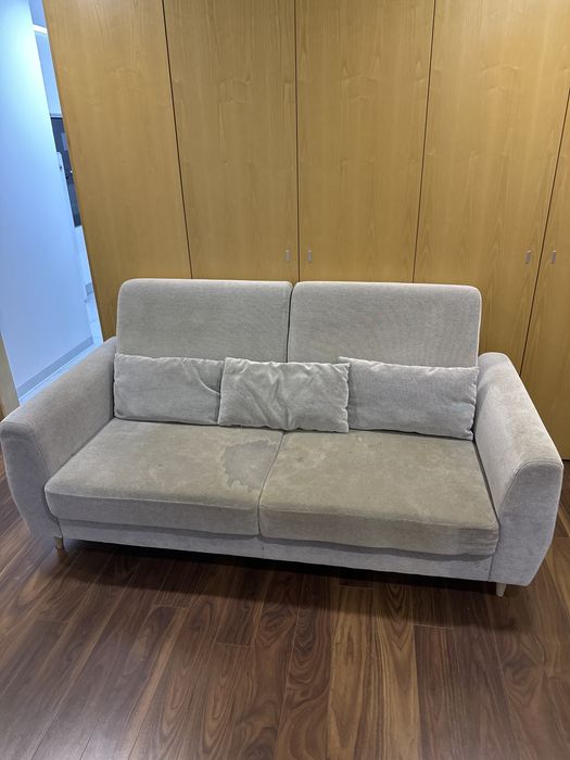 Sofá IKEA ESKILSTUNA, capa Tallmyra branco/preto