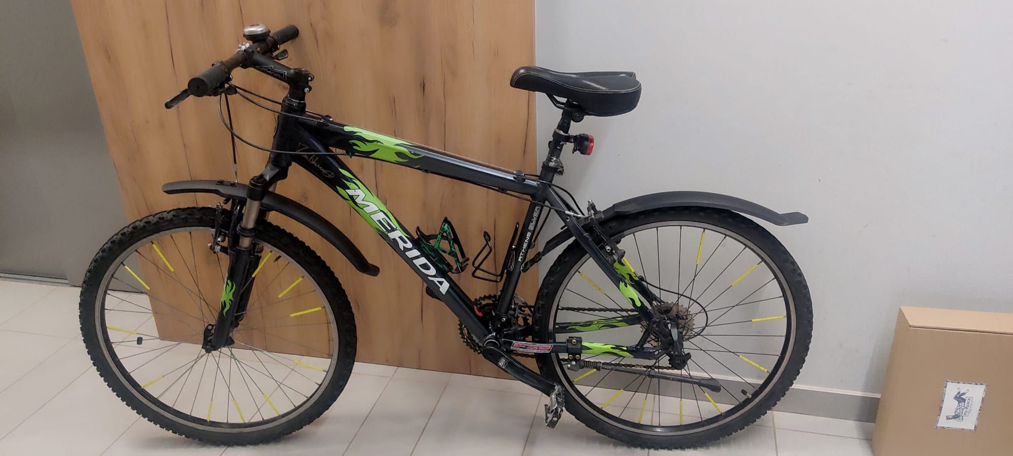 Rower MTB MERIDA ATHENS SILVER, Deore XT, blokadą skoku