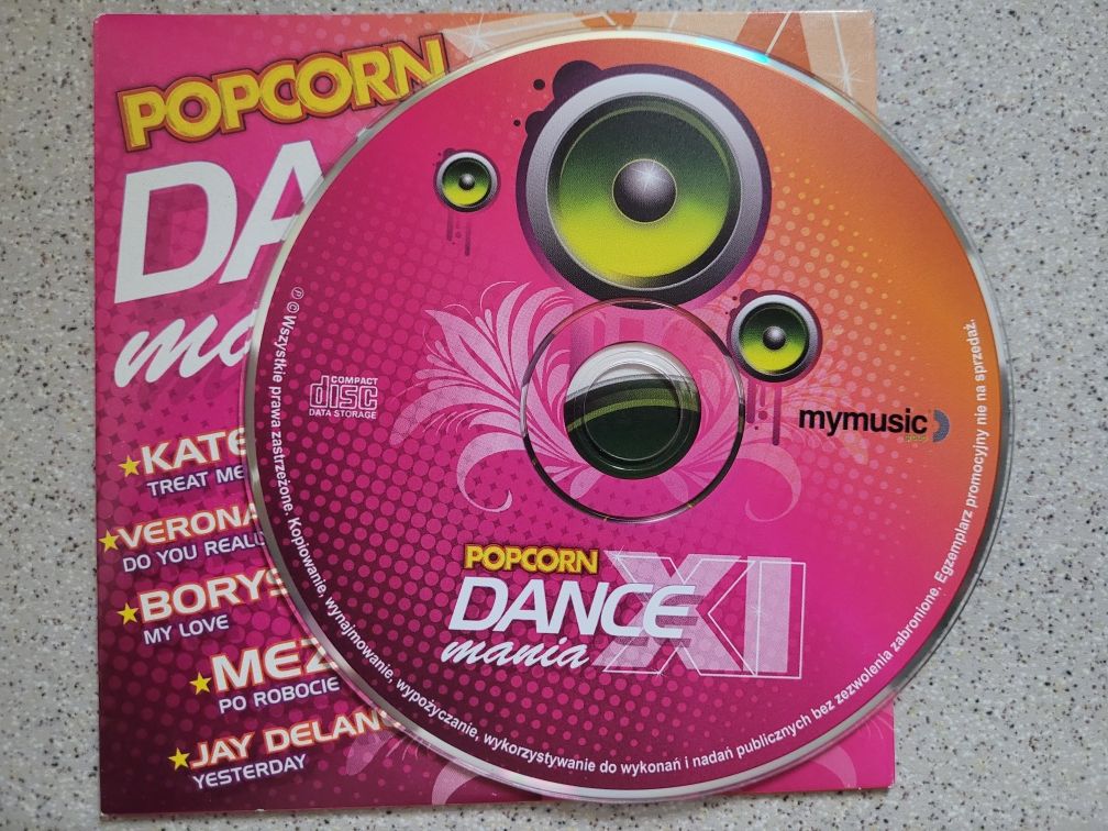 CD Popcorn Dancemania XI 2009 Promo