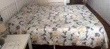 Cama de casal com Colchão 140/190 cm