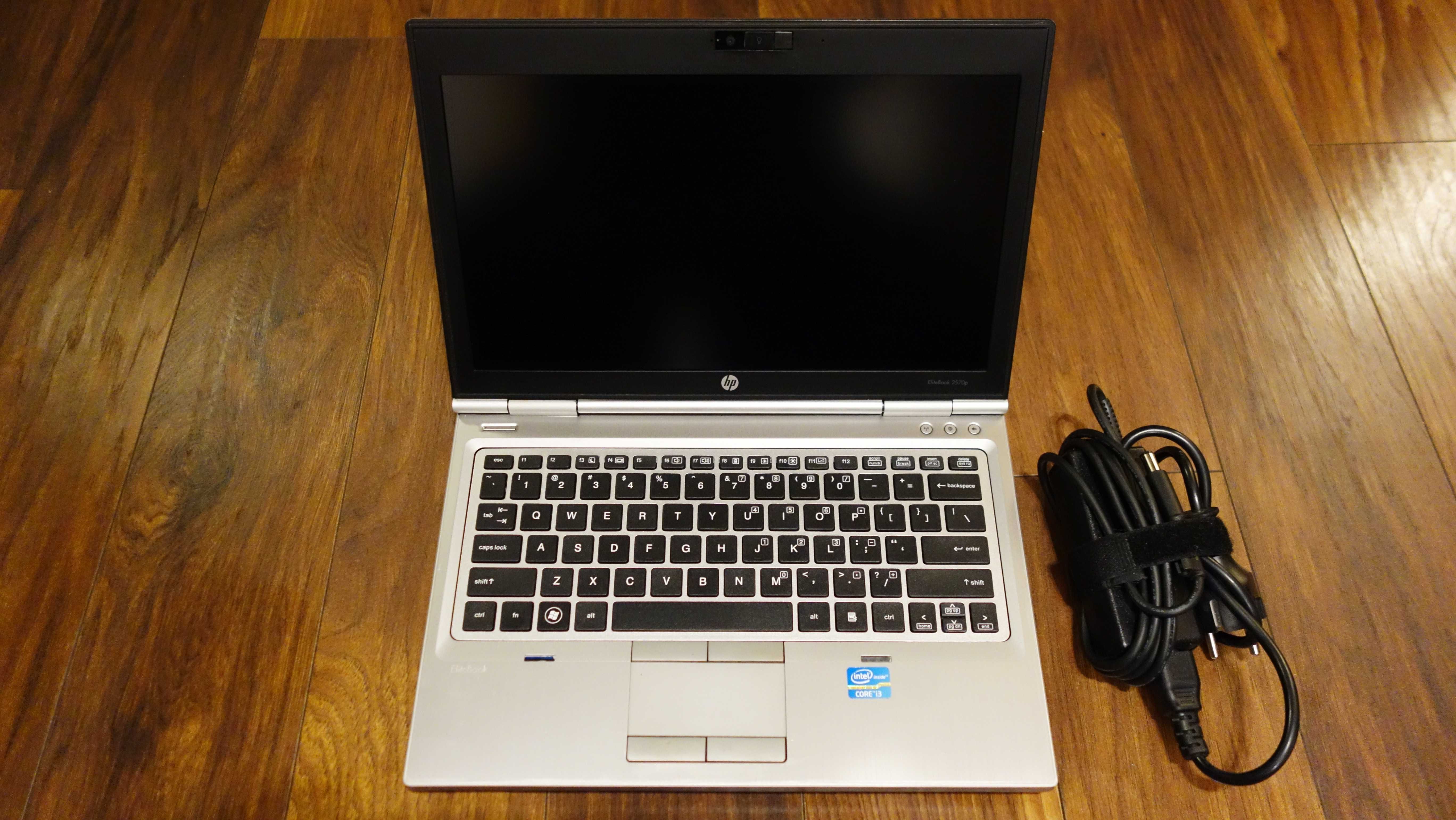 Laptop HP Elitebook 2570p i3-3120M RAM 4GB SSD 128GB nowa bateria