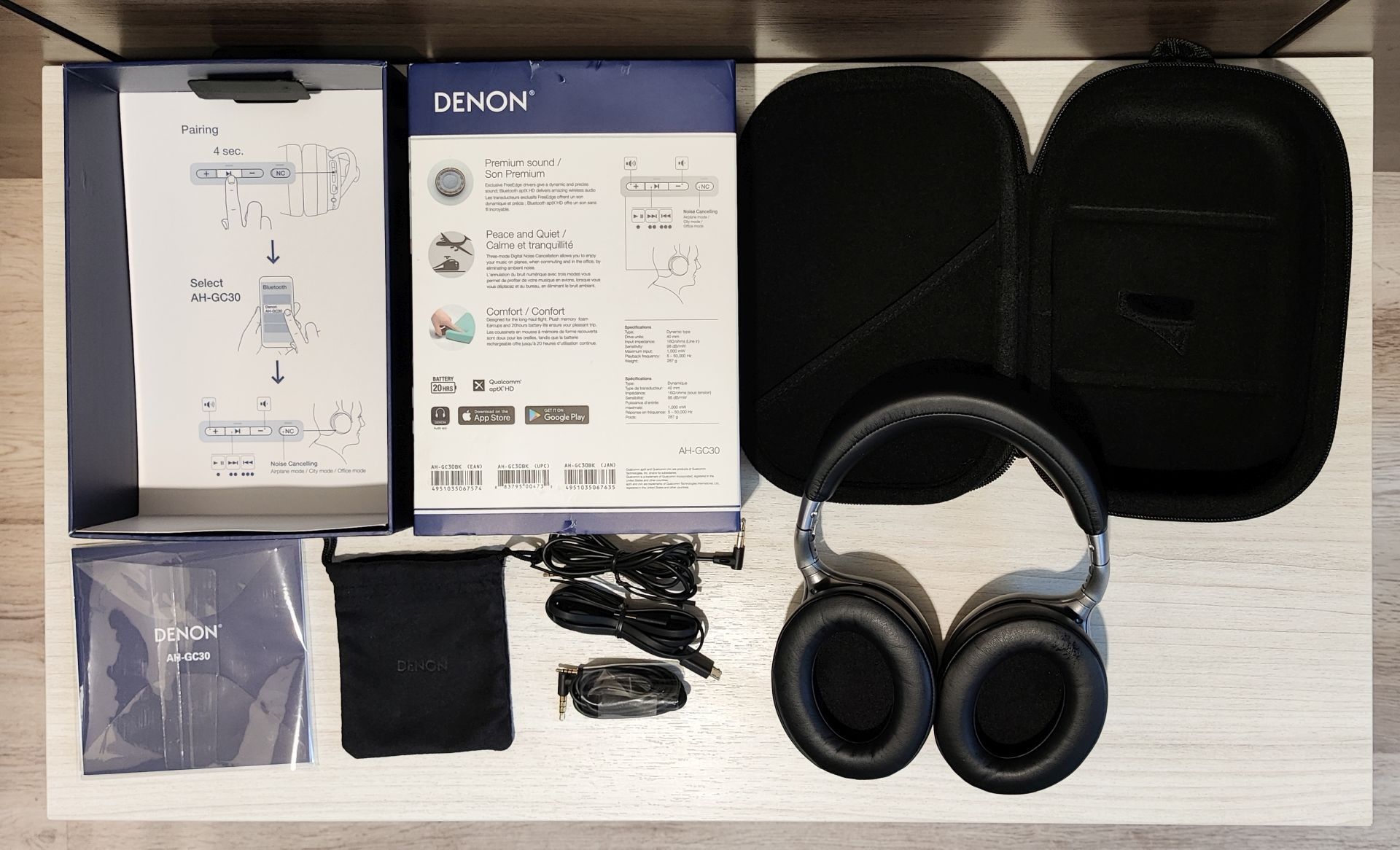 Denon AH-GC30 słuchawki bezprzewodowe  z ANC