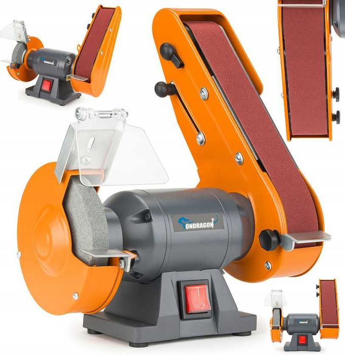 Шліфувальний верстат настільний 2в1 Ondragon 2650 Вт 2950 об/хв