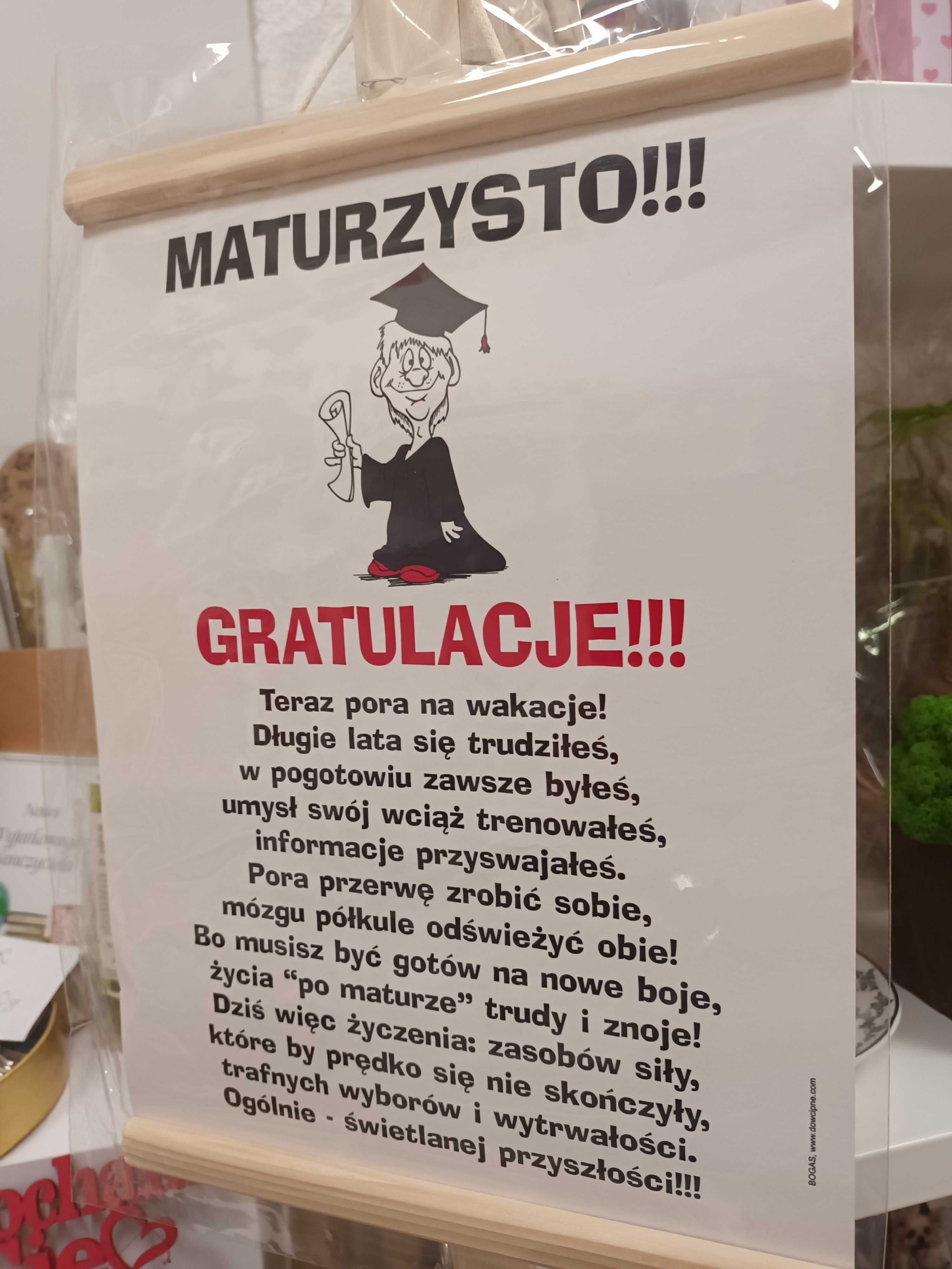 Dyplom dla Maturzysty - Super !