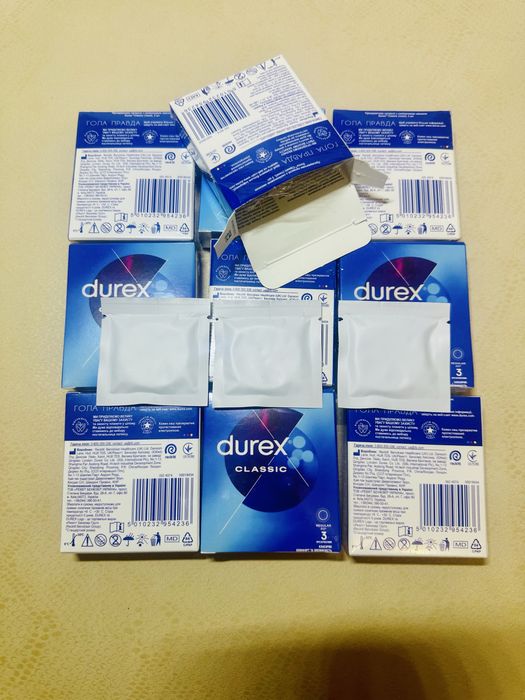 Презервативи Durex classic класичні 18 штук 6 упаковок до 2030 року