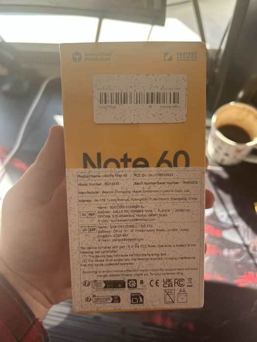 Smartfon Realme Note 60 zafoliowany