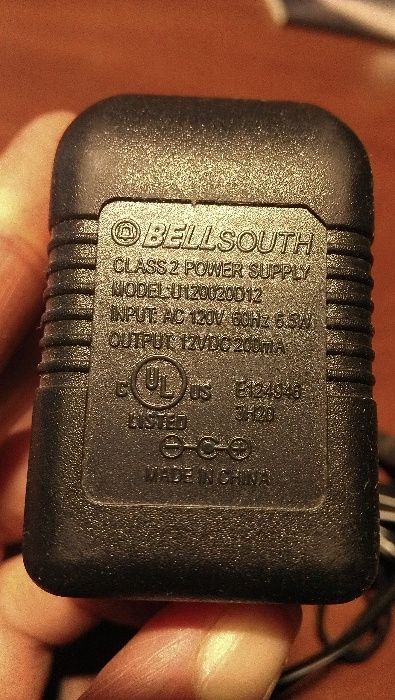 Адаптер блок питания на 120V