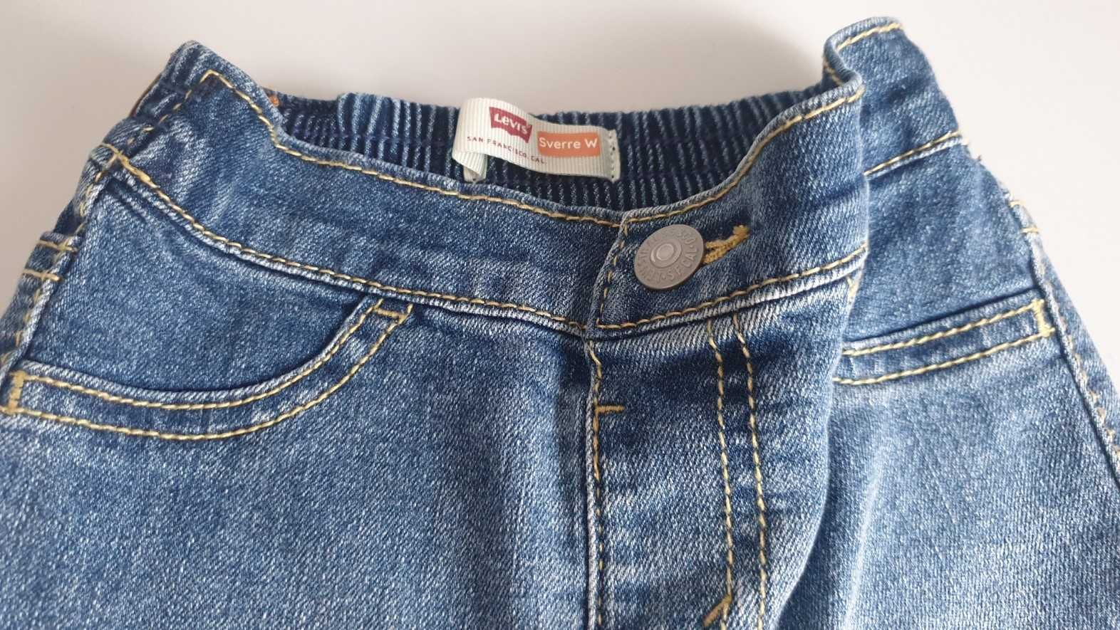Levi's niebieskie jeansy roz 74,9 miesięcy
