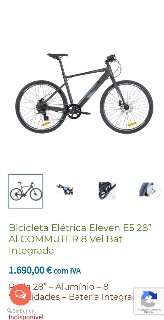 Bicicleta eletrica Eleven E5 NOVA