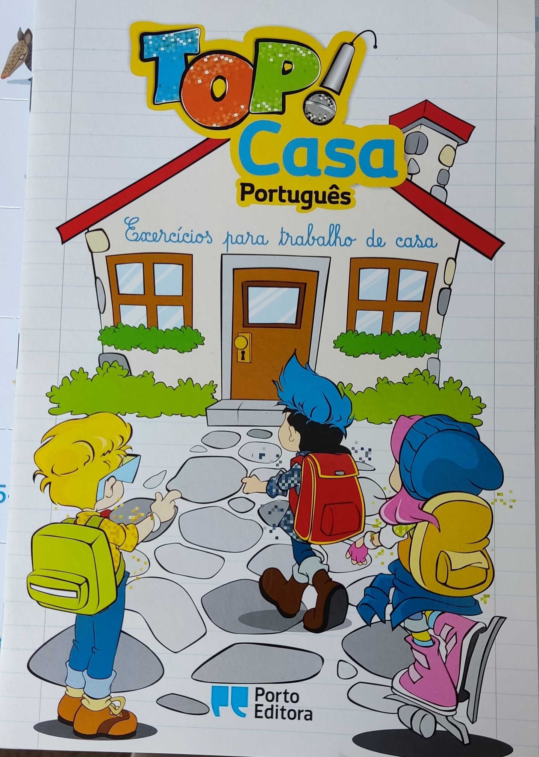 livro fichas TOP 1 ano Português – Novo