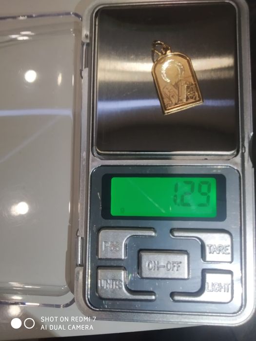 Мужская ладанка золотая 585