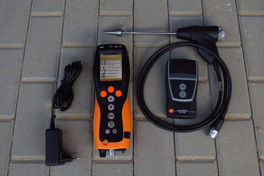 Analizator spalin Testo 330-1 LX Kolorowy