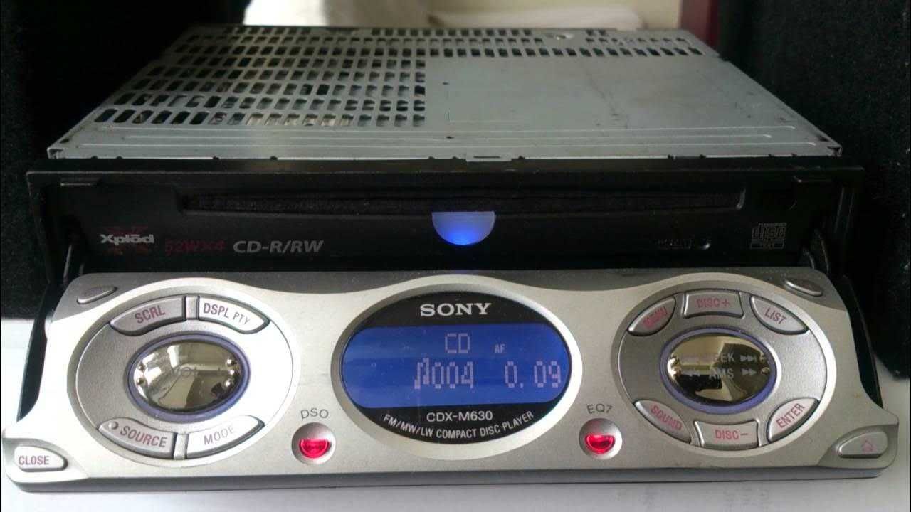 Sony CDX-M630 автомагнитола