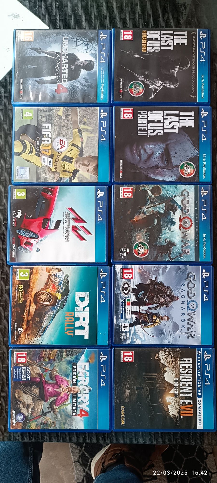 PS4 / Playstation 4 Slim 500GB + 1 Comando + Jogo