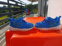 Reebok buty dziecięce sportowe niebieskie rzepy
