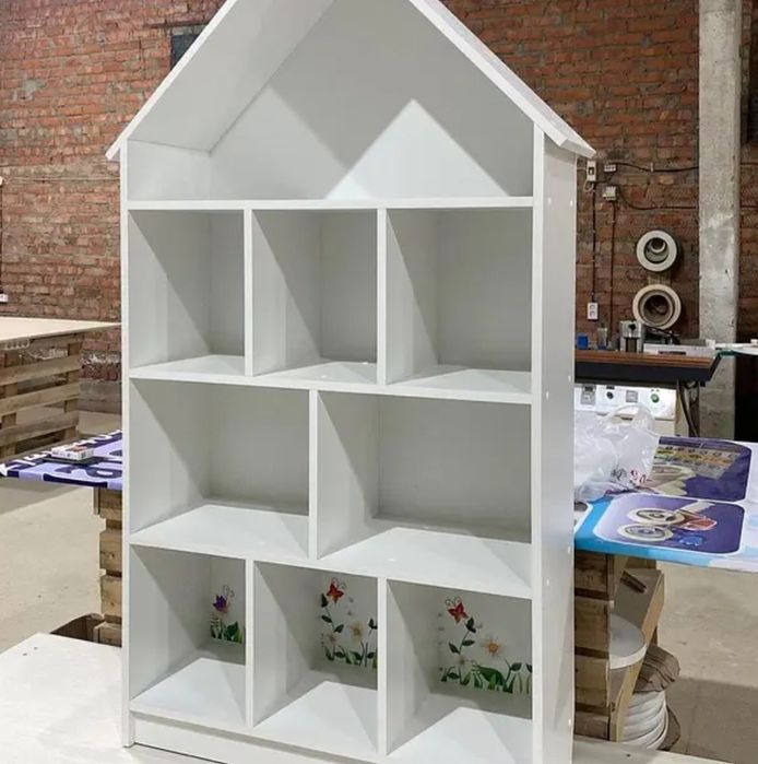 Стеллаж детский для игрушек дитячий стелаж Шафа для іграшок і книг