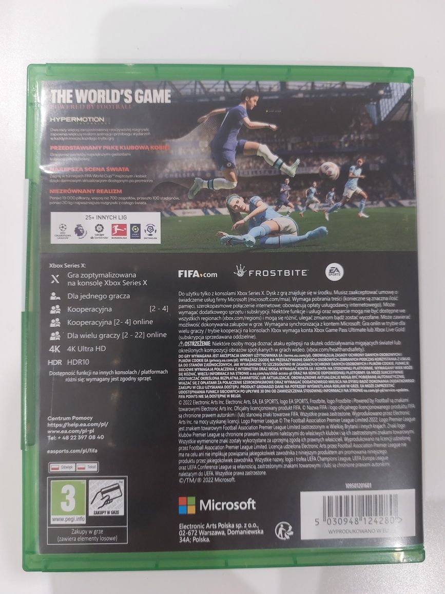 Nowa Fifa 23 Xbox Series X Zaplombowana