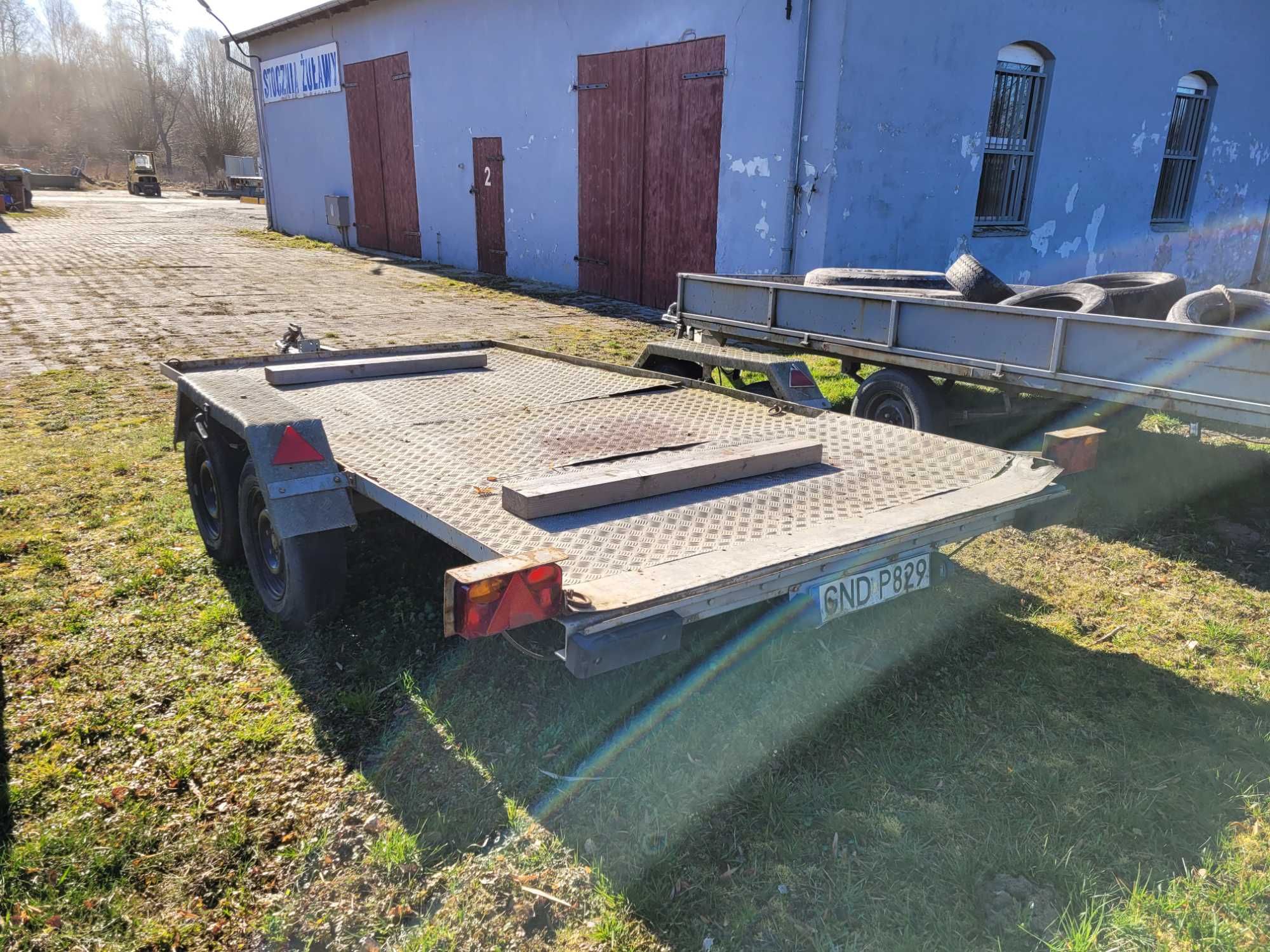 Przyczepka lawetka MEYER ładowność 1500 kg rok 1996