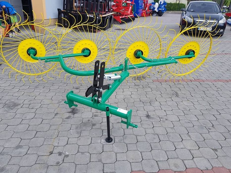 Koła grabiące do przetrząsaczo zgrabiarka gwiazdowa 4 lub 5 gwiazd