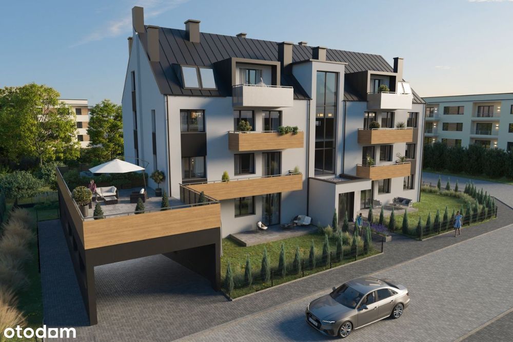 A-1-1 49,99 m2, taras 54m2+balkon,rolety elektr.+inst.pod klimatyzację