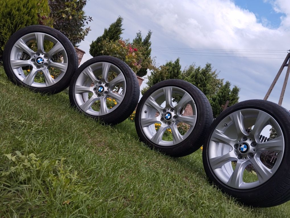 Koła felgi 5x120x18 BMW F30 F31 F32 F33 F34 F36 E46 E64 zimowe opony