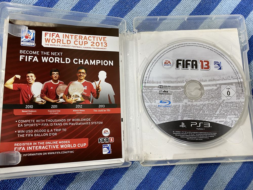 Диск для PlayStation-3 Fifa13