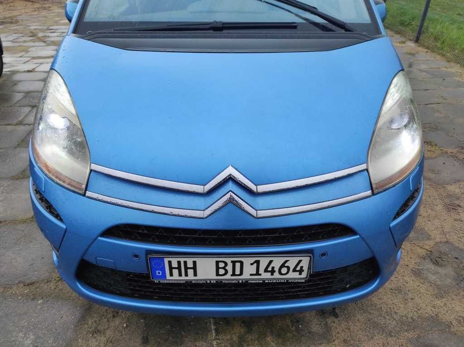 Citroen C4 PICASSO kompletny przód bez lakierowania KNYC maska Xenon