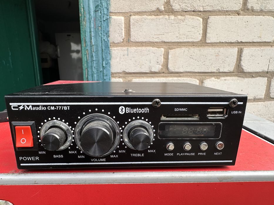 Підсилювач звуку Bluetooth UKC CM-777BT