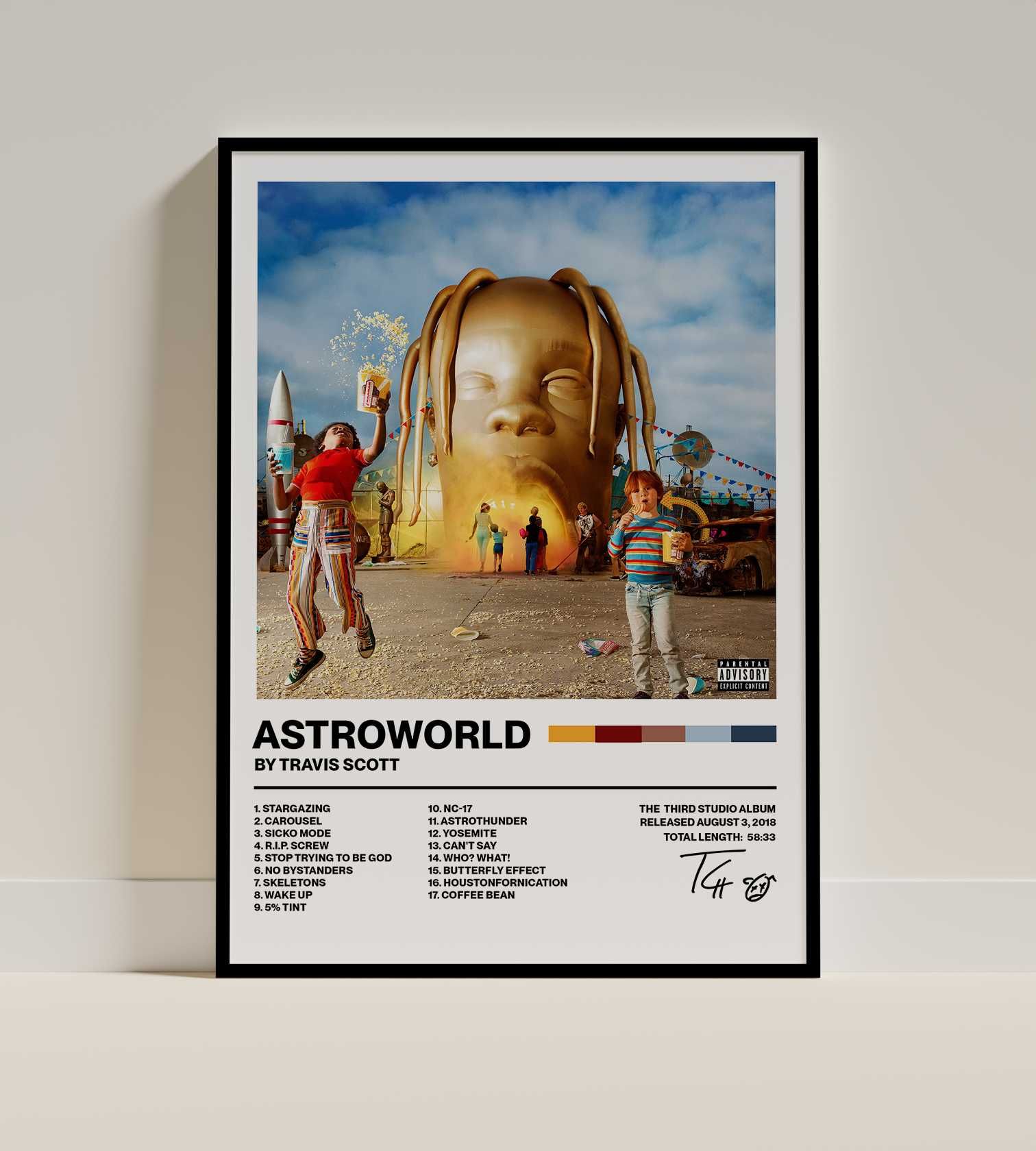 Plakat Travis Scott Astroworld