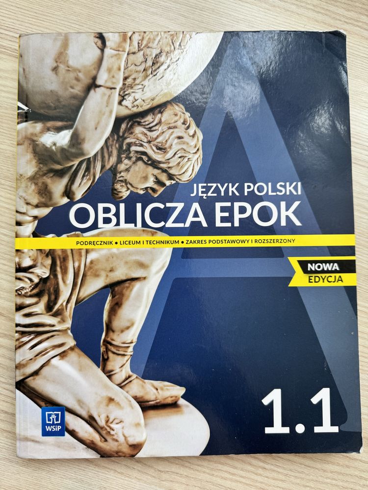 podręcznik jezyk polski oblicza epok 1.1