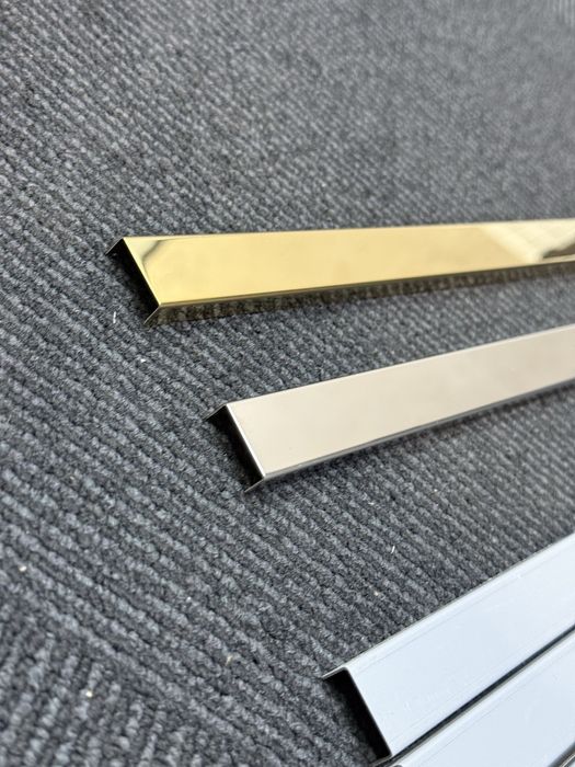 Listwy do płytek 2/90 CM Złoty Srebrny POŁYSK BŁYSZCZĄCA Paradyz